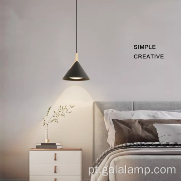 Luminária pendente LED Macaron nórdica moderna